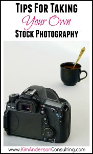 Tips for taking your own stock photography